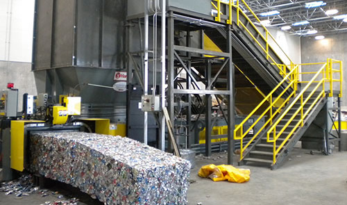 recycling baler