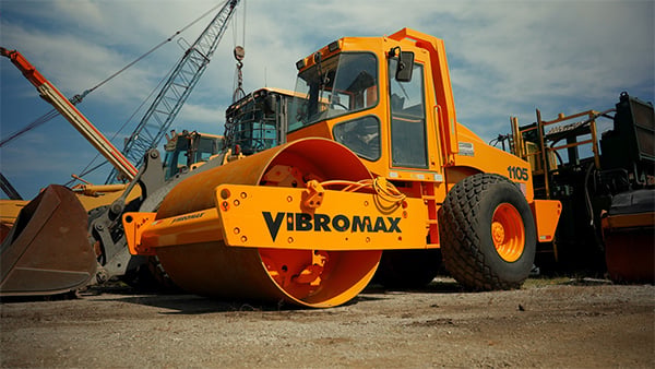 compactors on a new highway