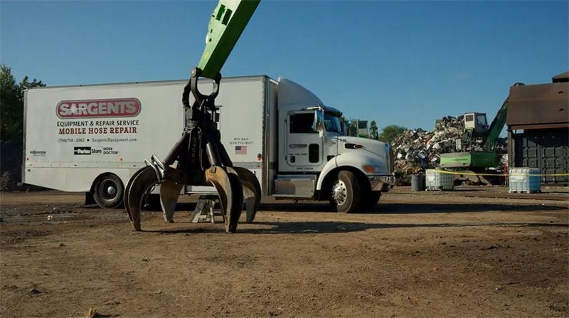 Mobile Hose Truck
