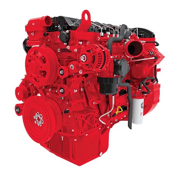 red machinery part