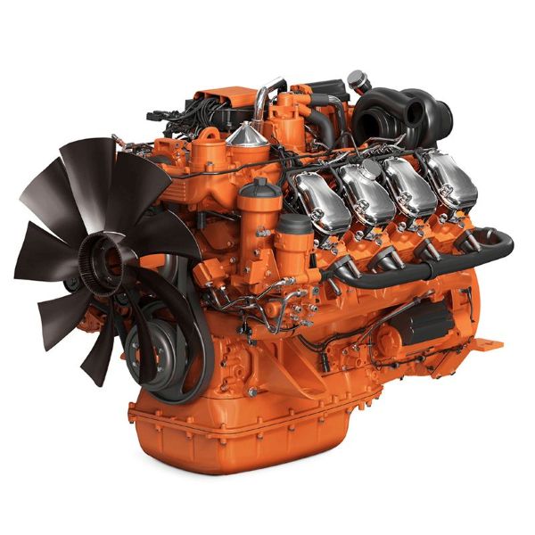 machinery part with a fan